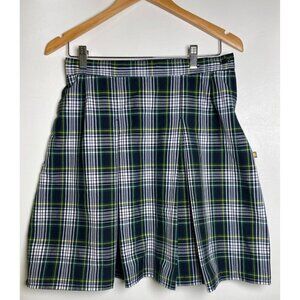 Dennis Uniform Girls Junior Carden Plaid Pleated Skirt, J9